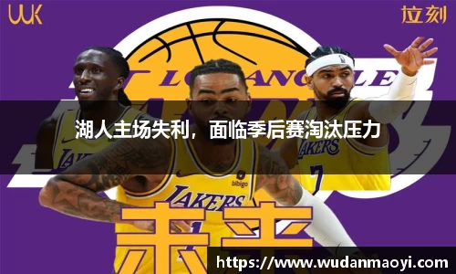 湖人主场失利，面临季后赛淘汰压力