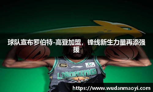 球队宣布罗伯特-高登加盟，锋线新生力量再添强援